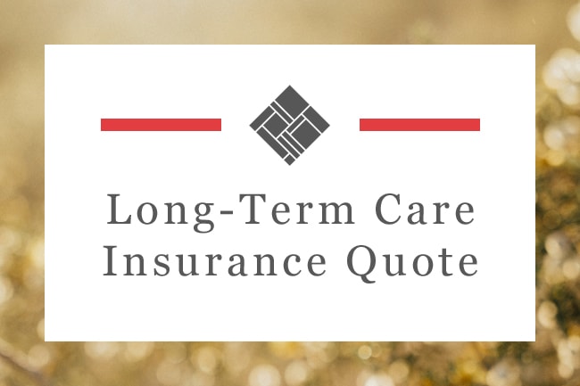 longterm care insurance quote